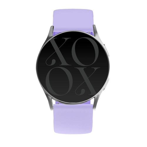 xoxo Samsung Galaxy Watch 6 Classic - 43mm Silicone Strap (Lilac)