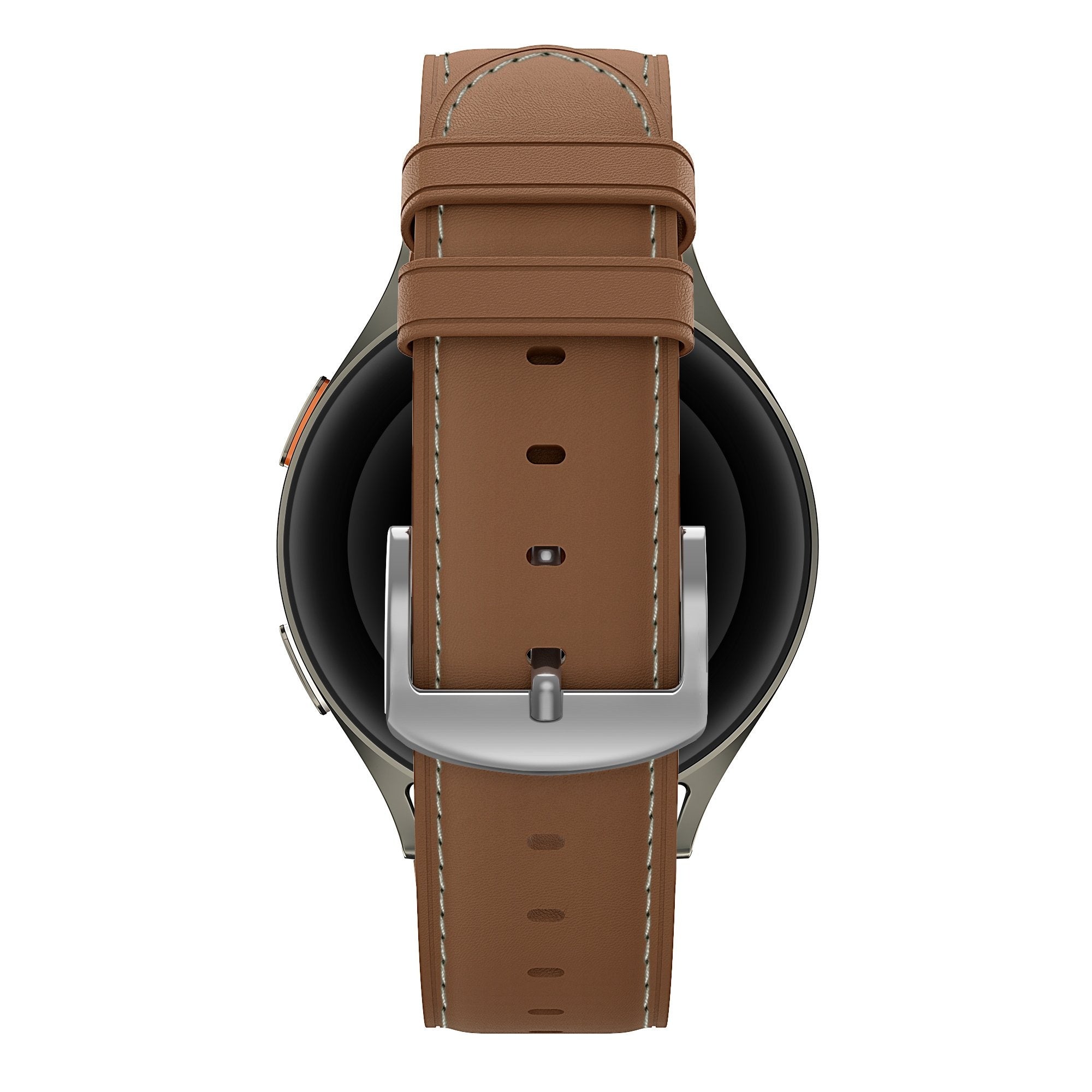 Bandz Amazfit Cheetah 2 Pro Lederarmband 'Easy Fit' (Braun)