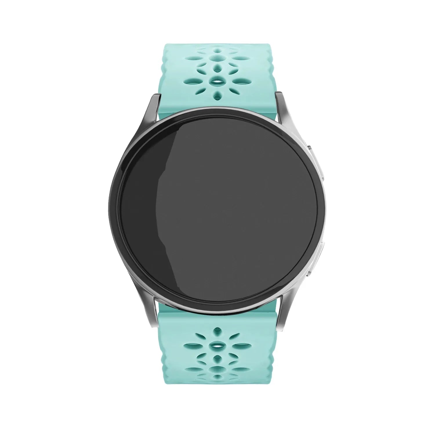 Coros Apex 2 Gemustertes Silikonarmband (Blue Sea Green)