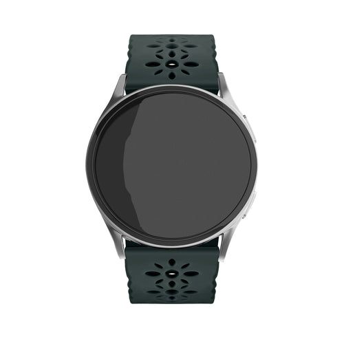 Withings Steel HR - 40mm Gemustertes Silikonarmband (Viridiangrün)