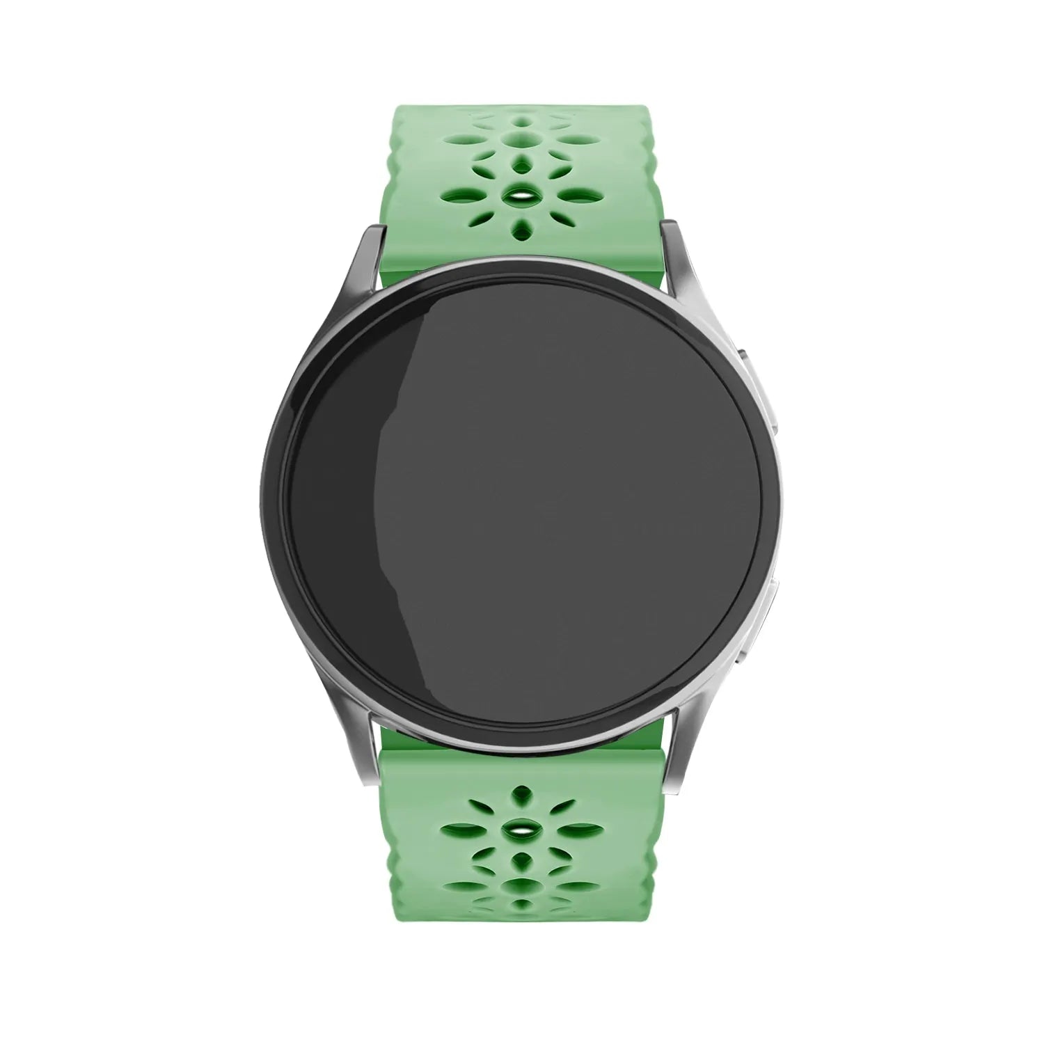 Amazfit Bip U (Pro) Gemustertes Silikonarmband (Grün)