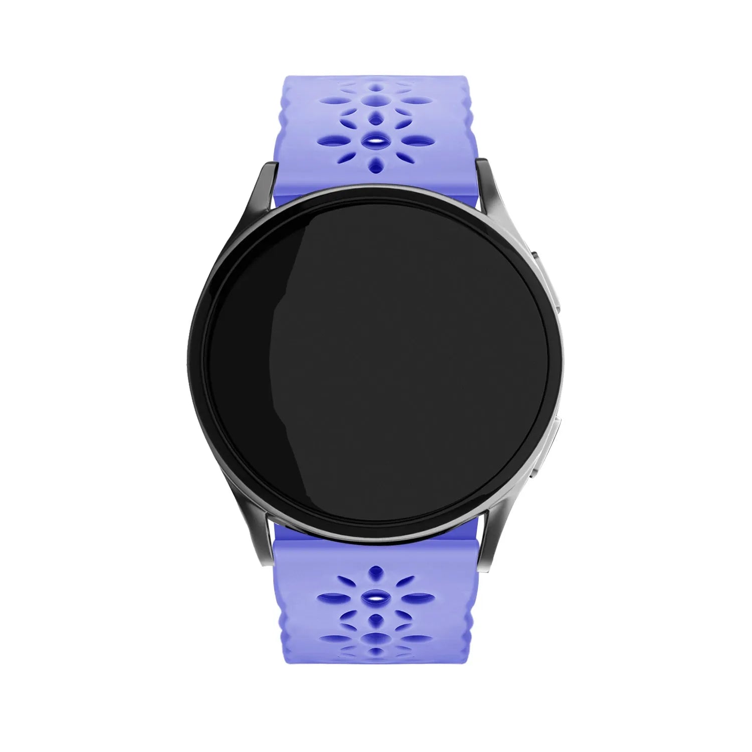 Coros Pace 2 Gemustertes Silikonarmband (Flieder)