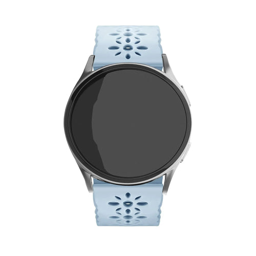 Amazfit GTR Mini Gemustertes Silikonarmband (Mist Blau)