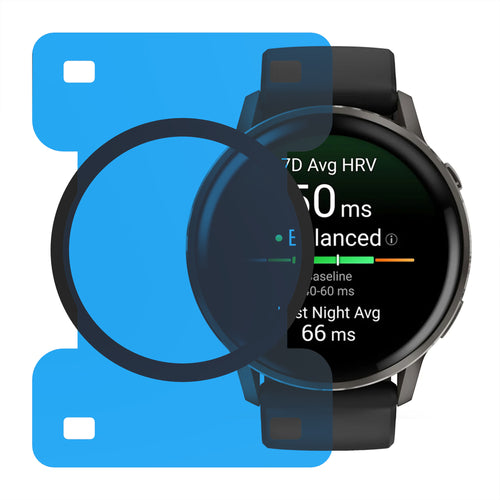 Displayschutzfolie mit 'One-Click' Tool - Garmin Venu 4 - 45mm