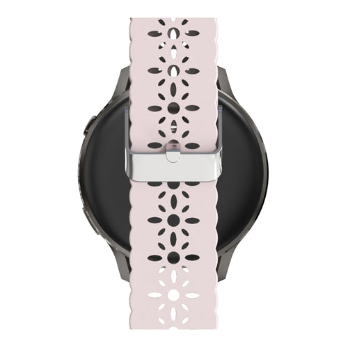 Bandz Garmin Forerunner 70 Silicone Strap 'Lace' (Pink)
