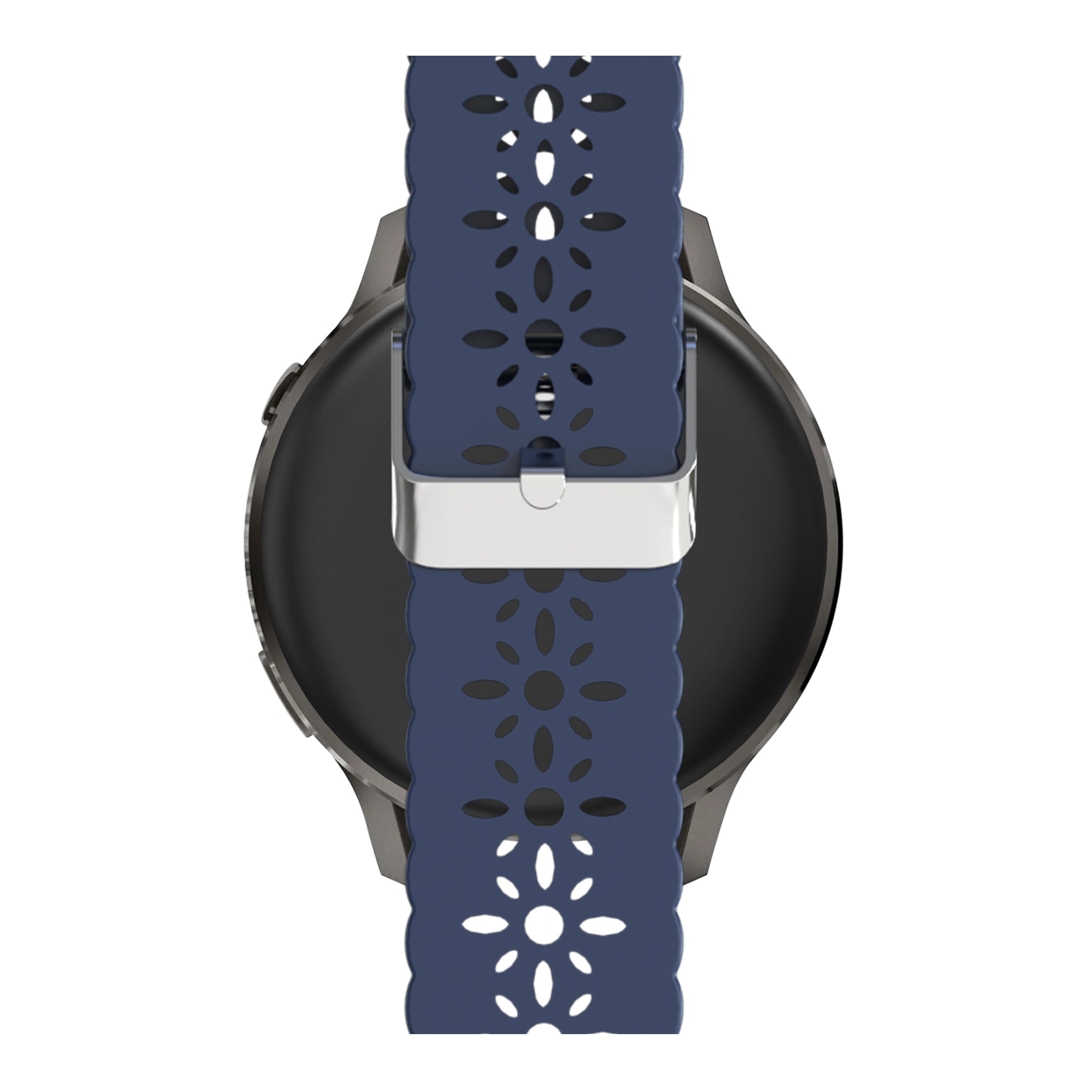 Bandz Garmin Approach S42 Silicone Strap 'Lace' (Dark Blue)