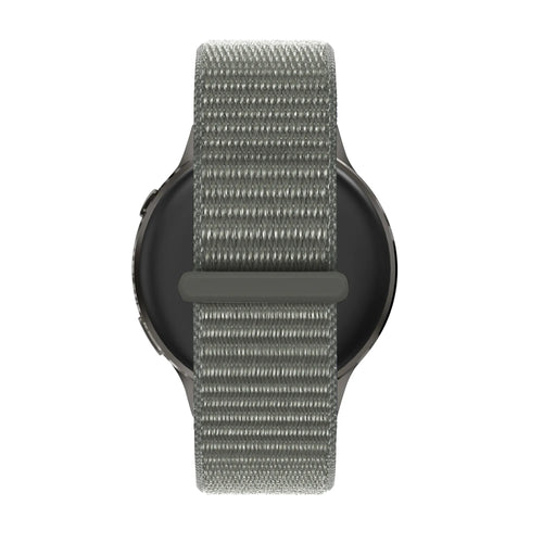 Bandz Garmin D2 Air X15 Nylon Loop Armband (Grau/Grün)