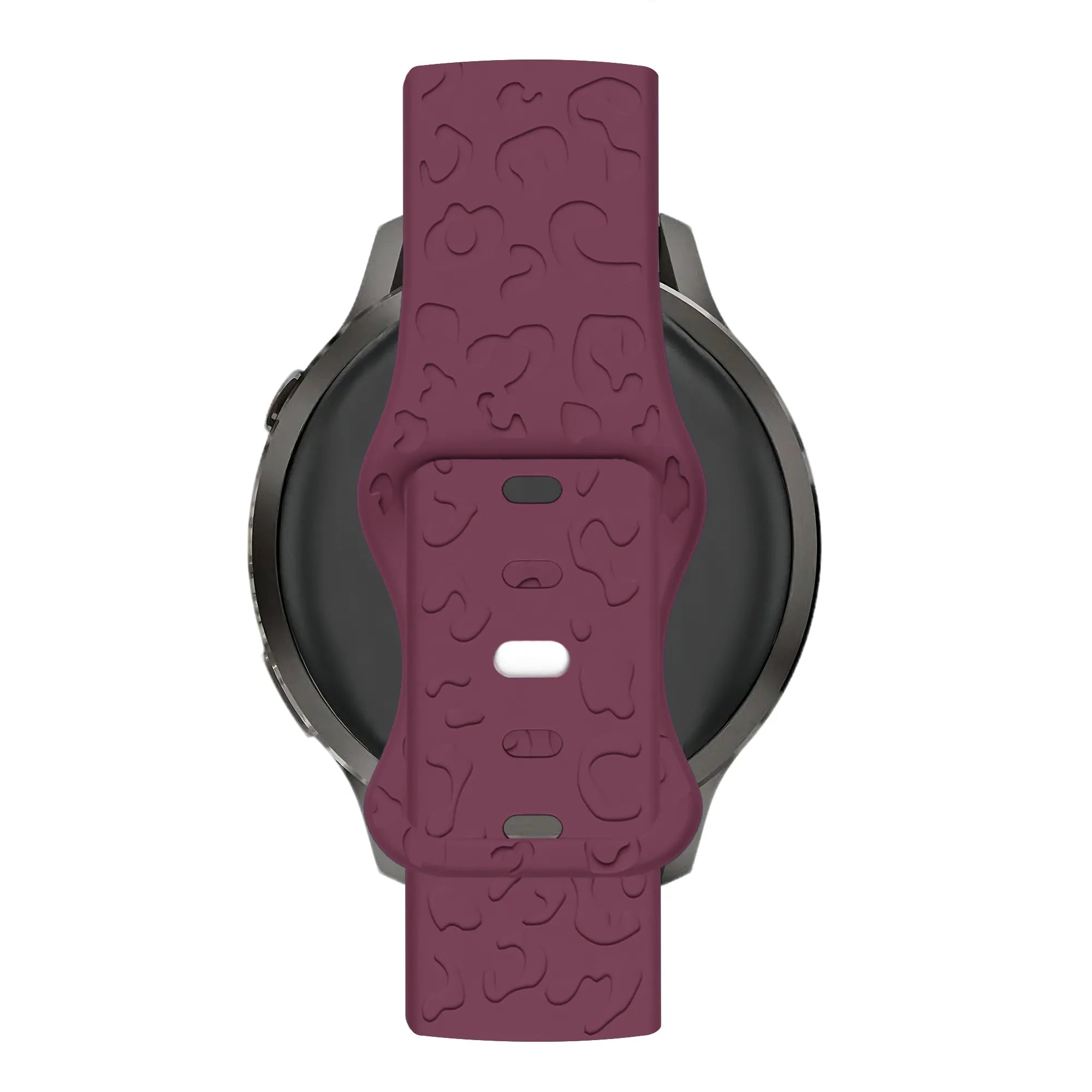 Bandz Garmin Bounce 2 Silikonarmband 'Leopard' (Wrinrot)