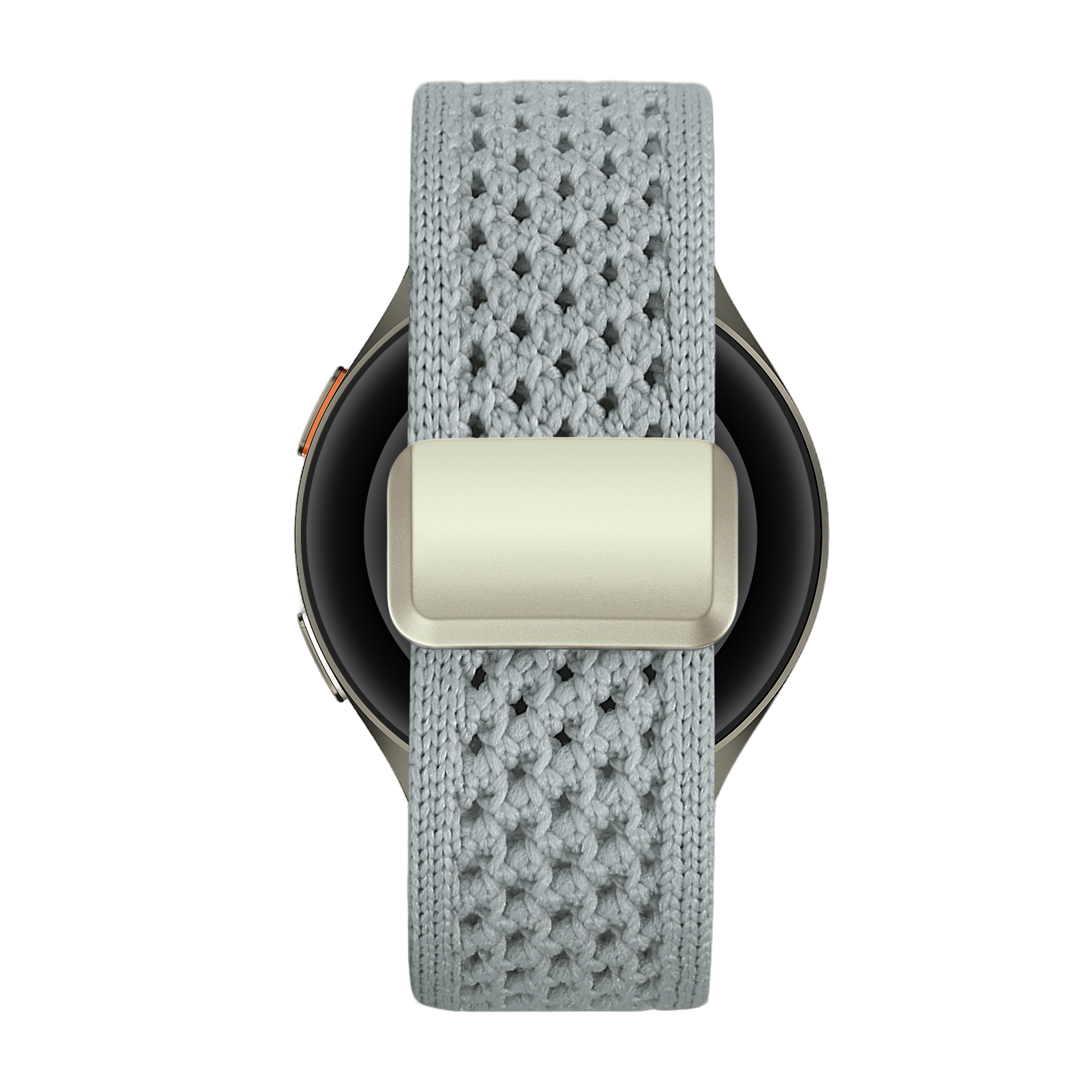 Bandz Withings ScanWatch 2 - 38mm Vintage Nylonarmband (Hellblau)