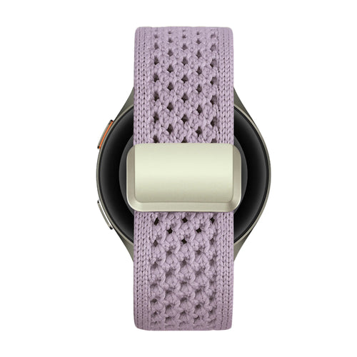 Bandz Garmin Vivomove Style Vintage Nylonarmband (Hell Lila)