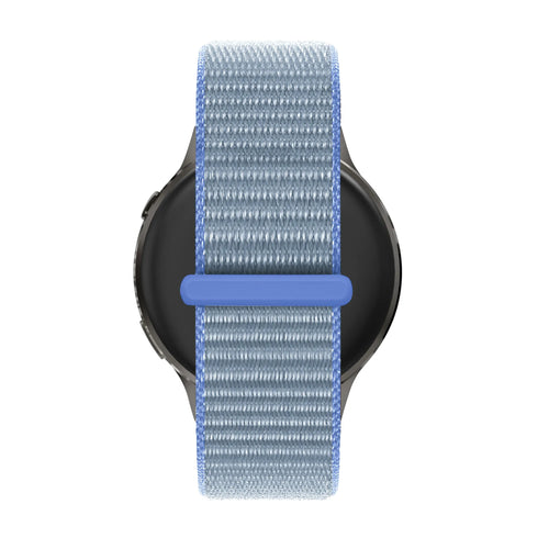 Bandz Garmin Vivomove Trend Nylon Loop Armband (Hellblau)