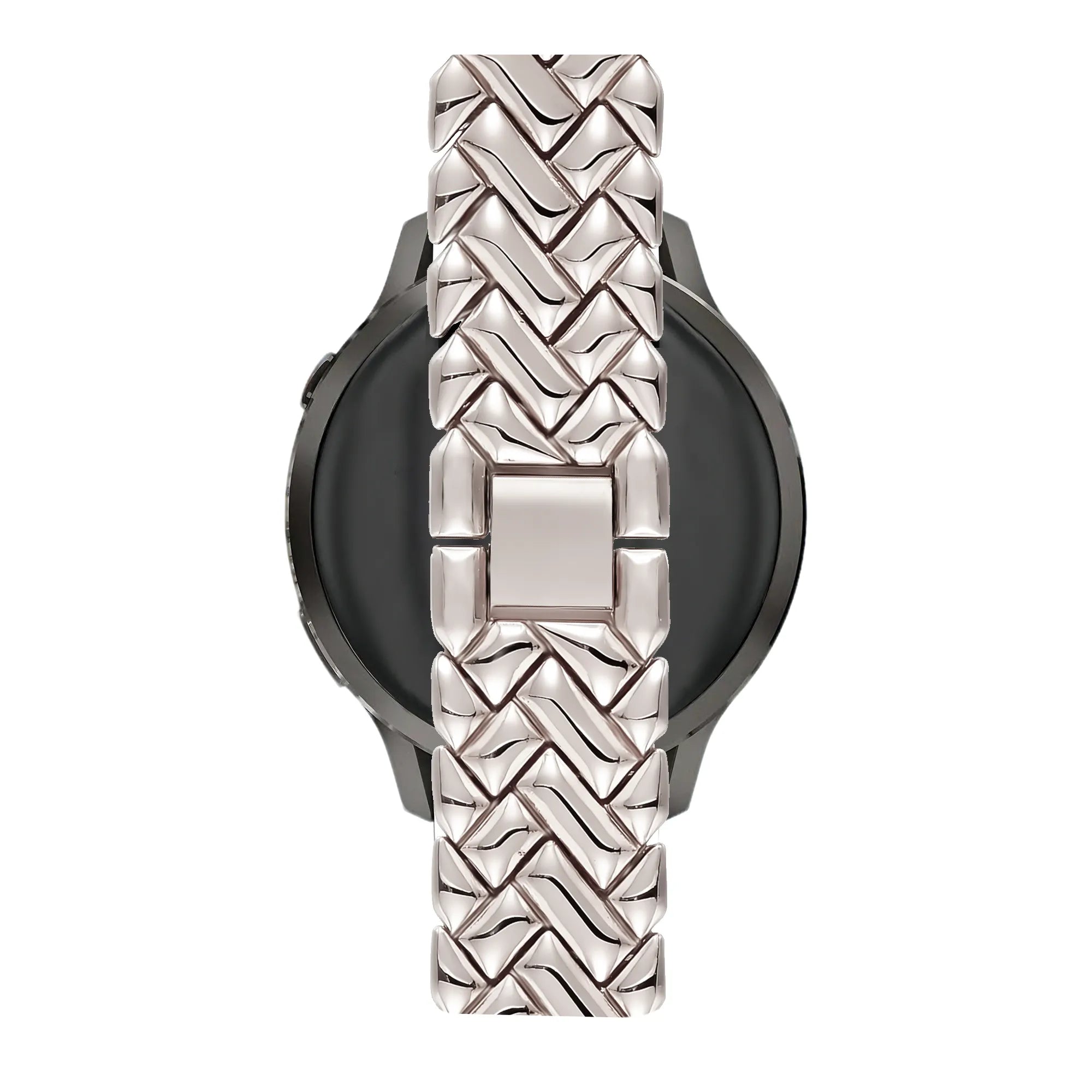 Bandz Garmin Vivoactive 4s Metal Strap 'V-Type' (Starlight)