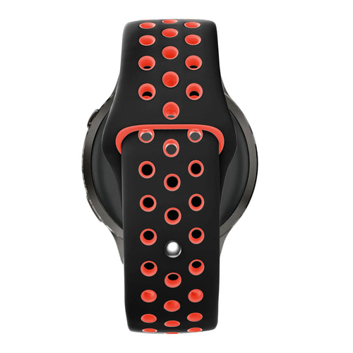 Bandz Garmin Forerunner 255 Sportarmband 'Deluxe' (Schwarz/Rot)