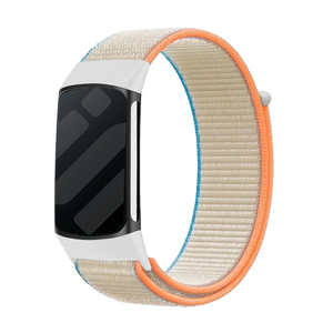 Fitbit Charge 6 Nylonarmband (Beige)