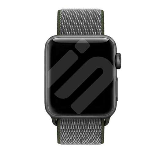 Apple Watch Nylon Loop Armband (Grün)