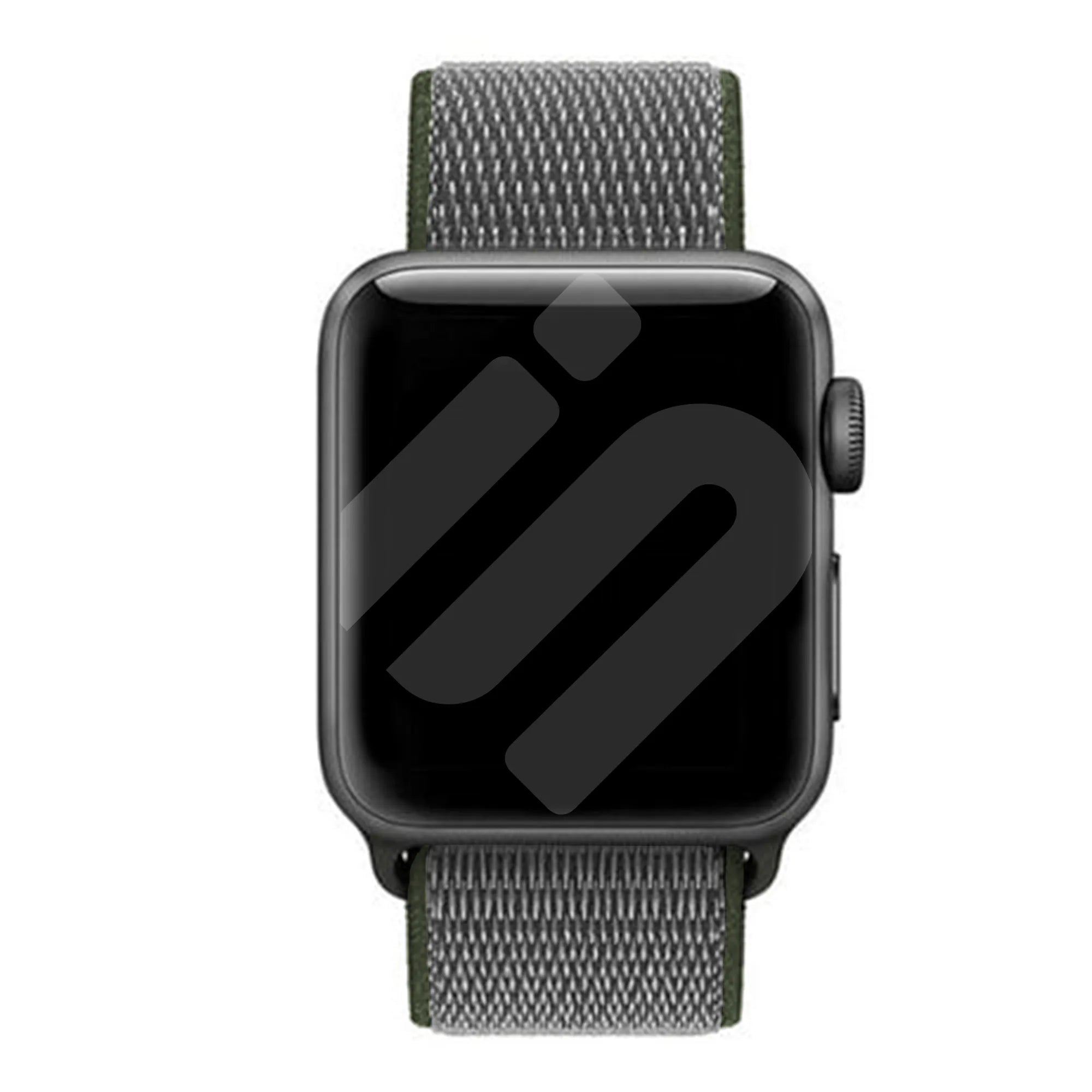 Apple Watch Nylon Loop Armband (Grün)