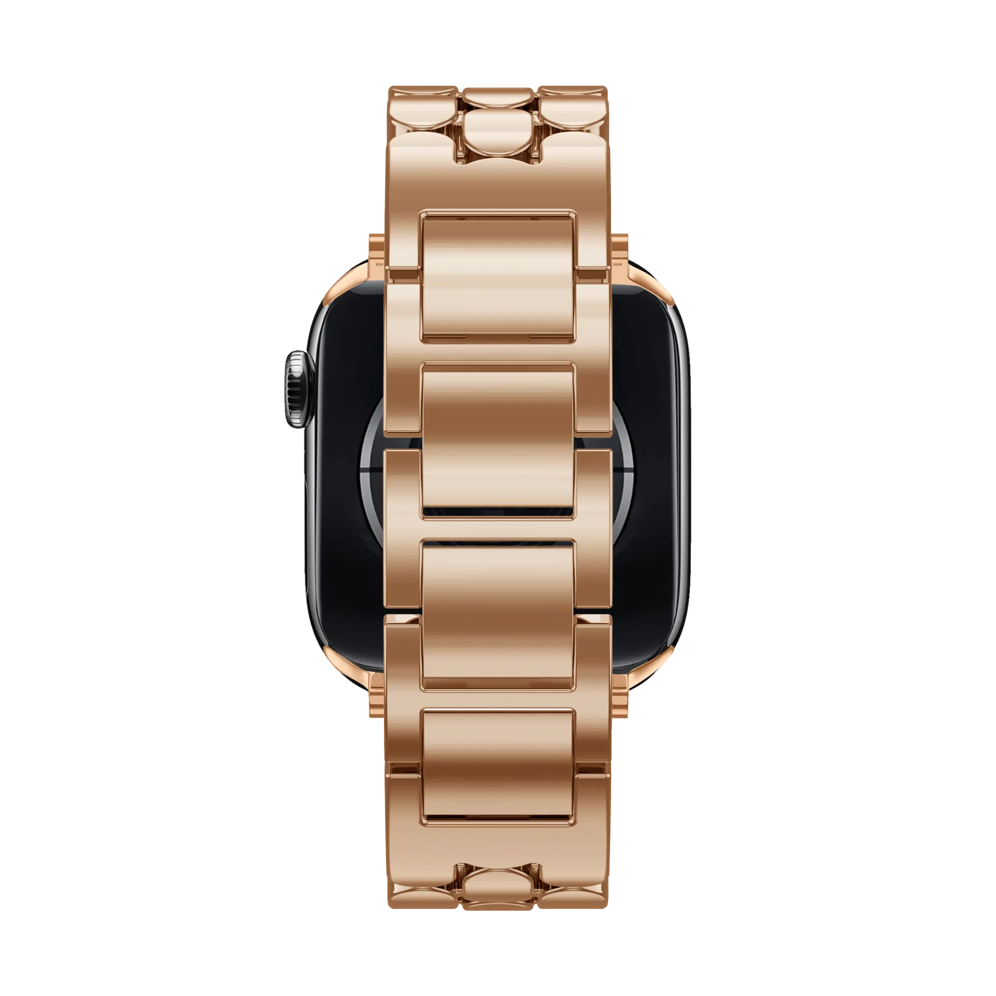 Bandz Apple Watch Stahlarmband 'Oval' (Roségold)