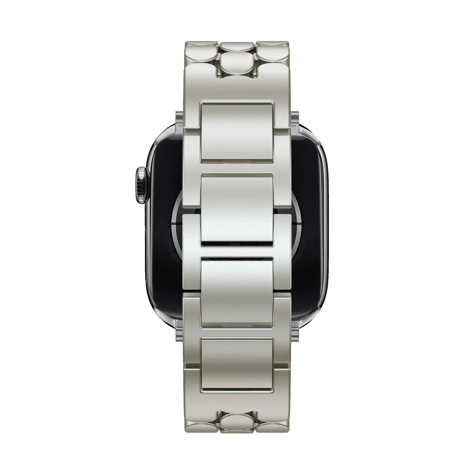 Bandz Apple Watch Stahlarmband 'Oval' (Polarstern)
