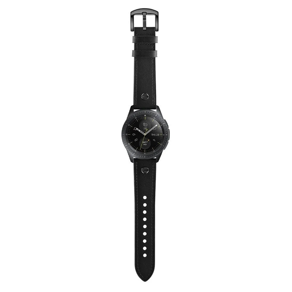 Polar Vantage M3 Lederarmband mit Schraube (Schwarz)