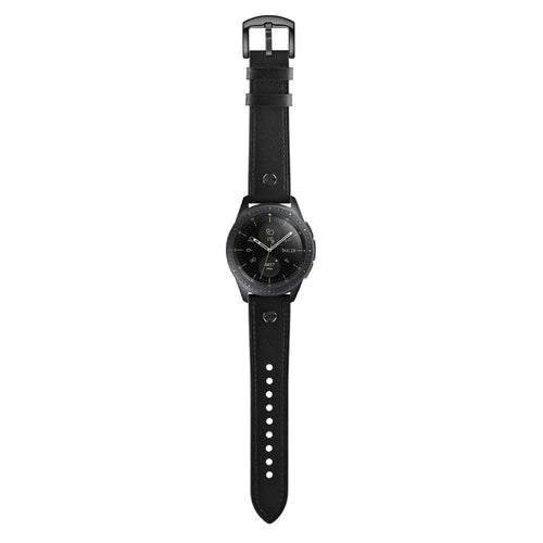 OnePlus Watch 3 Lederarmband mit Schraube (Schwarz)
