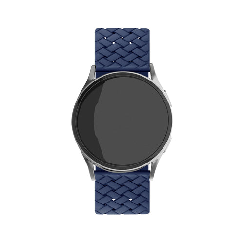 Samsung Galaxy Watch 3 41mm Geflochtenes Silikonarmband (Dunkelblau)