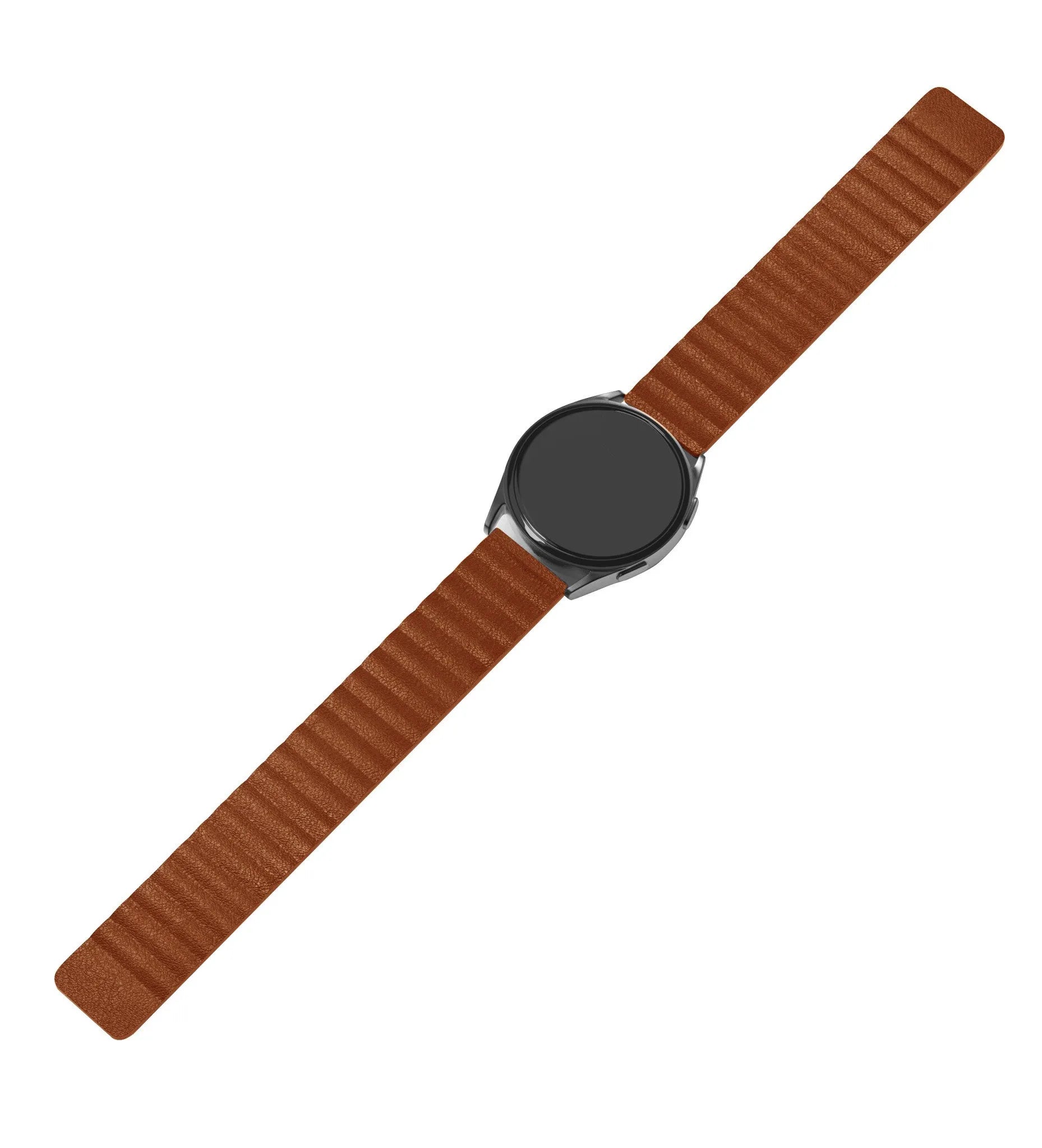 Coros Pace 2 Loop Lederarmband (Braun)