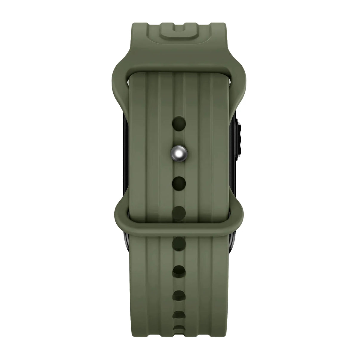 Bandz Garmin Cirqa Silicone Strap 'Classic' (Army Green)