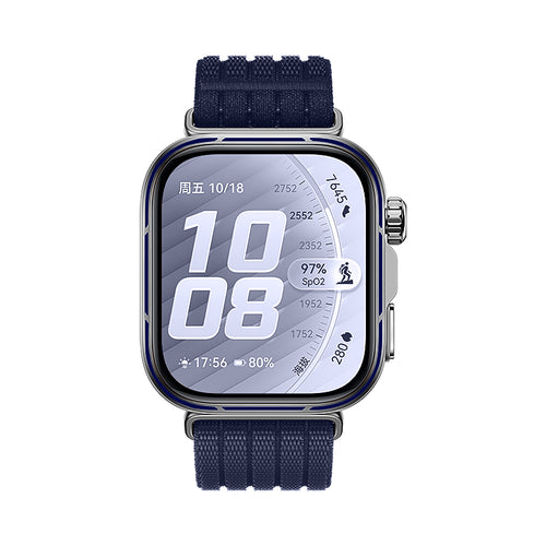 Huawei Watch Fit 5 Pro Ultra Thin Nylon Strap (Dark Blue)