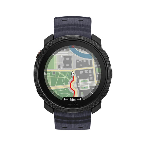 Polar Vantage M Silikon-Grain-Armband (Dunkelblau)