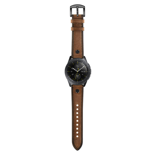 Xiaomi Watch 2 Pro Leather Strap with Screw (Dark Brown)