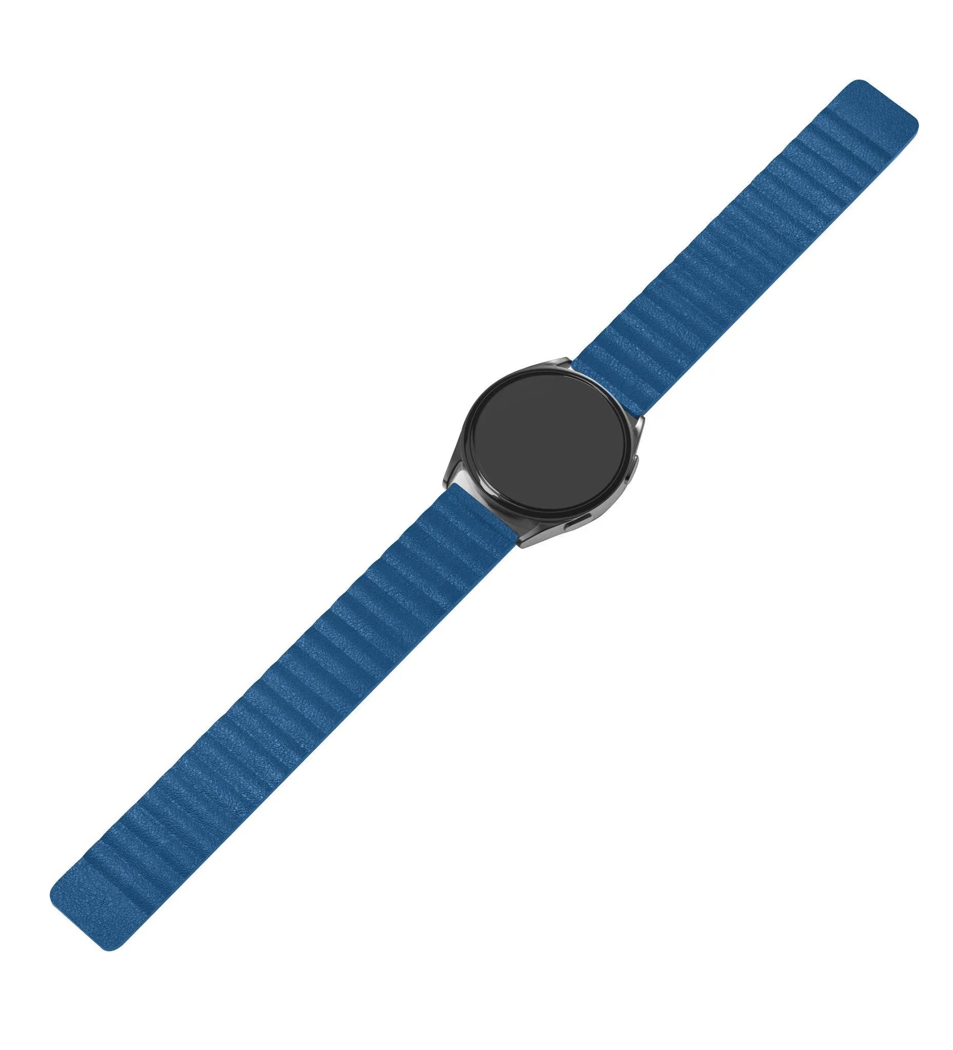 Amazfit GTS 4 Leather Loop Strap (Dark Blue)