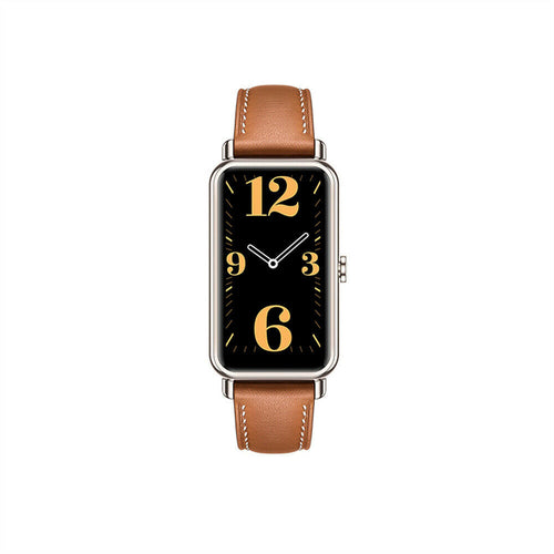 huawei-watch-fit-mini-braunes-lederband