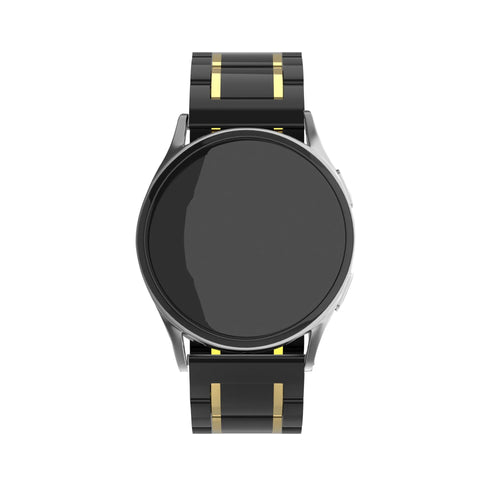 Amazfit GTS 4 Keramik Stahlarmband (Schwarz/Gold)