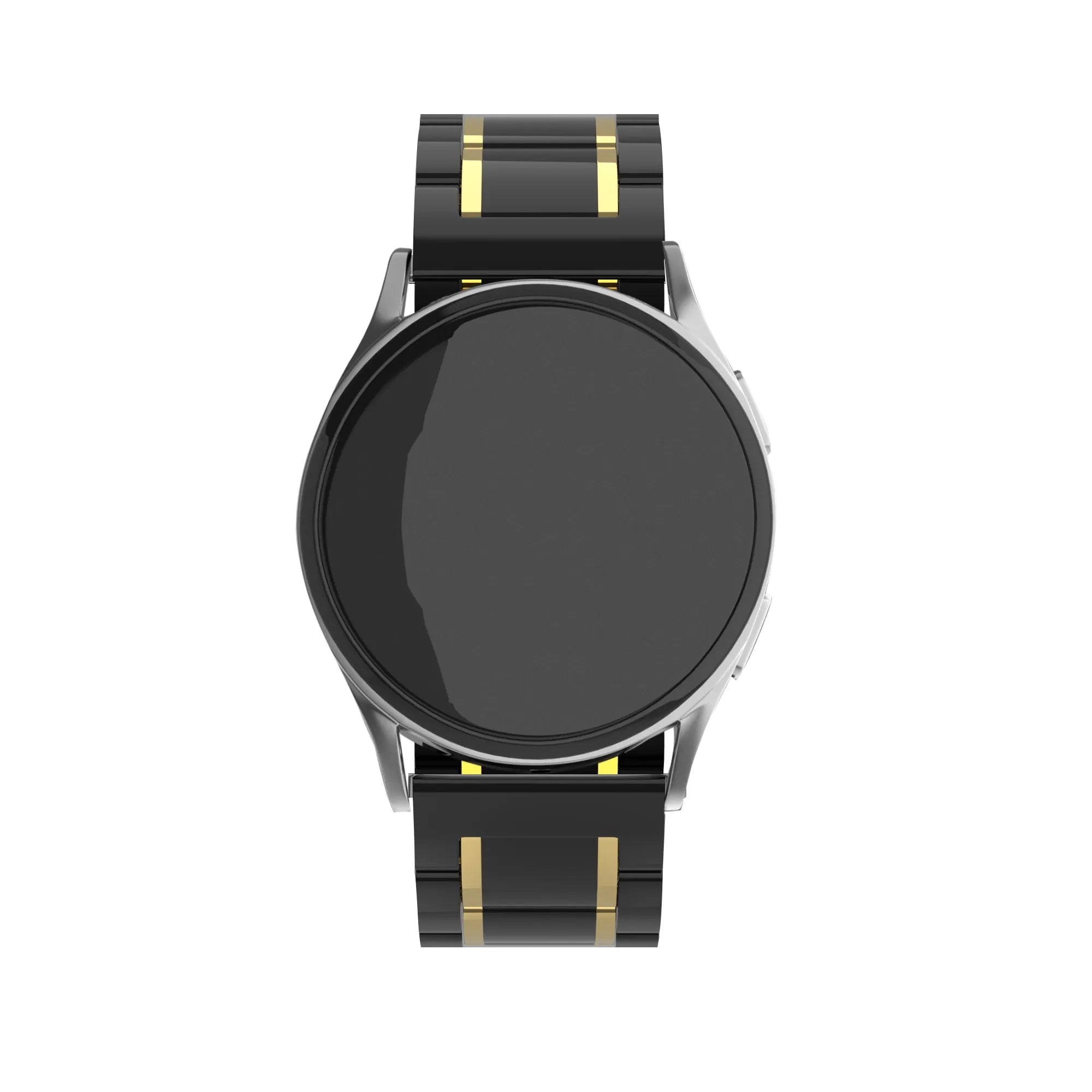Amazfit Bip U (Pro) Keramik Stahlarmband (Schwarz/Gold)
