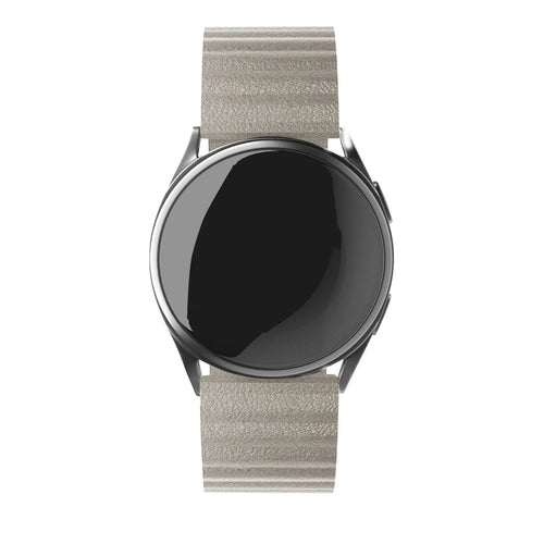 Amazfit Active Leather Loop Strap (Khaki)