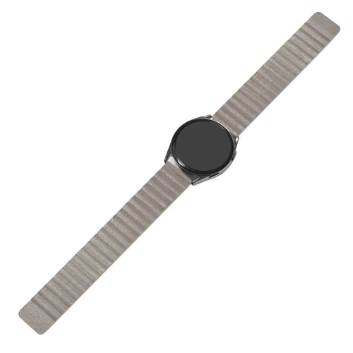 Amazfit GTS 4 Loop Lederarmband (Khaki)