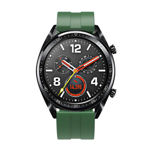 Huawei Watch GT 6 - 46mm Extreme Silikonarmband (Armee Grün)
