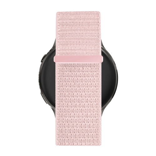 Bandz Garmin Forerunner 70 Nylon Loop Armband (Hellrosa)