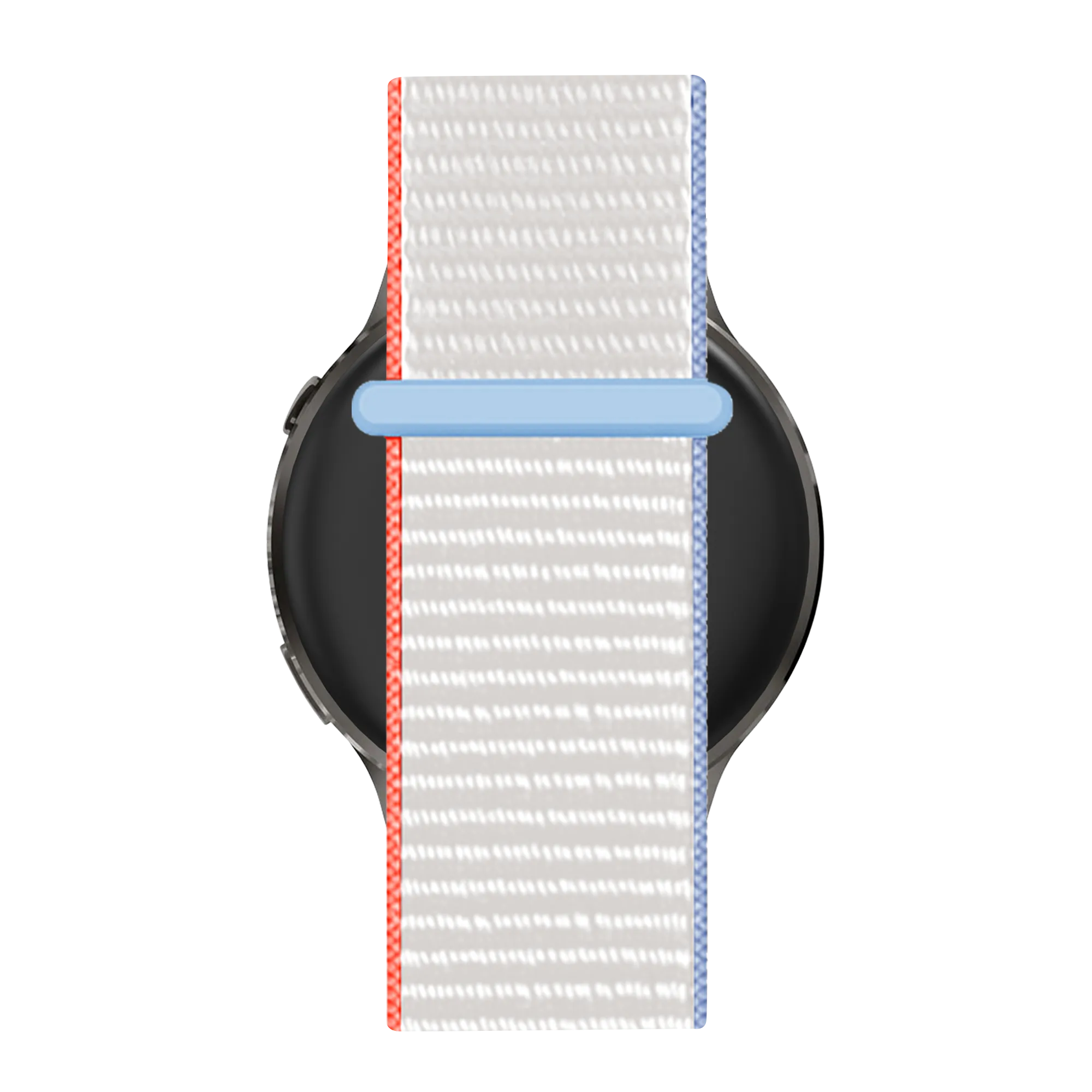 Bandz Garmin Forerunner 265s Nylon Loop Armband (Milk White)