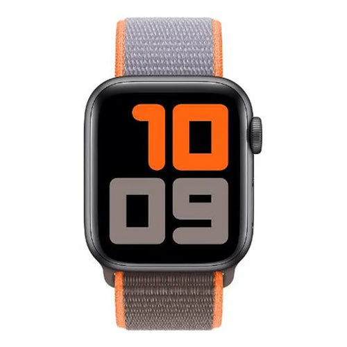 Nylon Strap, on a watch, direct front view