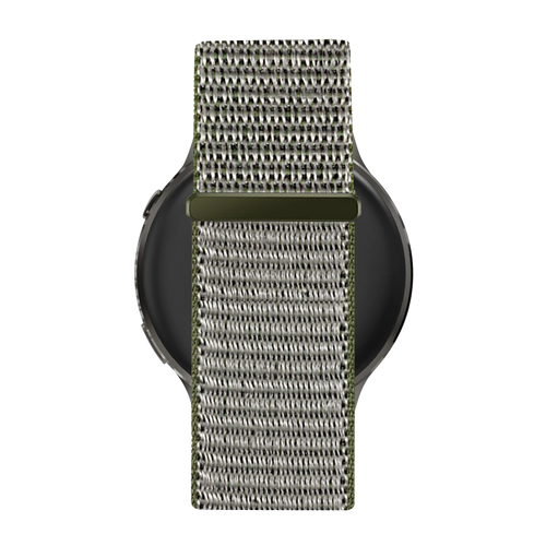 Bandz Garmin Approach J1 Nylon Loop Armband (Olivgrün)