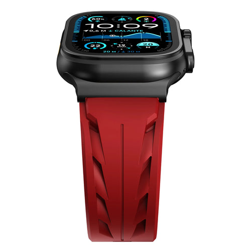 Apple Watch Race Silikonarmband (Rot)