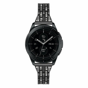 Diamond Steel Strap, on a watch, direct front view
