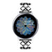 Steel Diamond Samsung Galaxy Watch Active Armband (Schwarz)