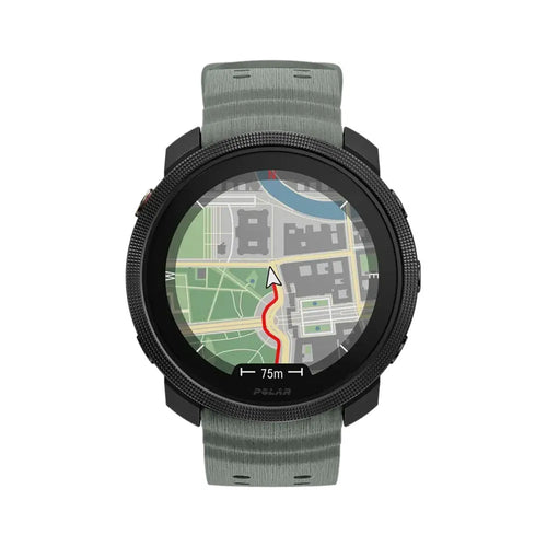 Polar Vantage V3 Silikon-Grain-Armband (Dunkelgrau)