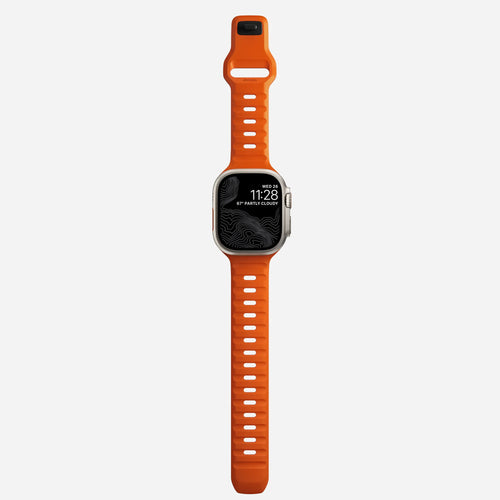 Nomad Sport Apple Watch Silikonarmband (Ultra Orange)