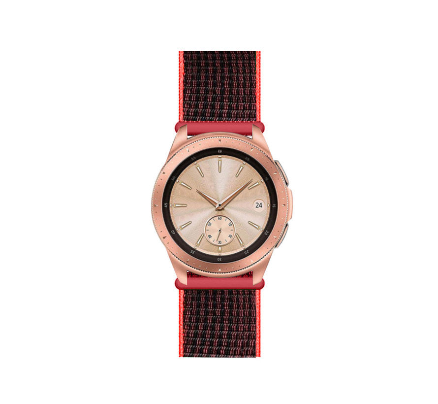 Amazfit GTR 4 Nylon Strap (Black/Orange)