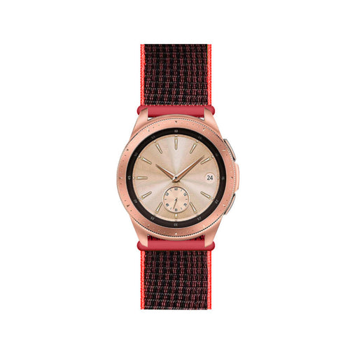 Amazfit Bip 5 Nylonarmband (Schwarz/Orange)