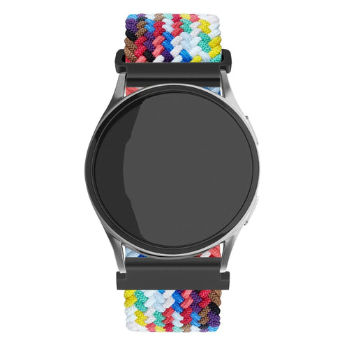Motorola Moto Watch - 47mm Verstellbar-Geflochtenes Armband (Farbenfroh)