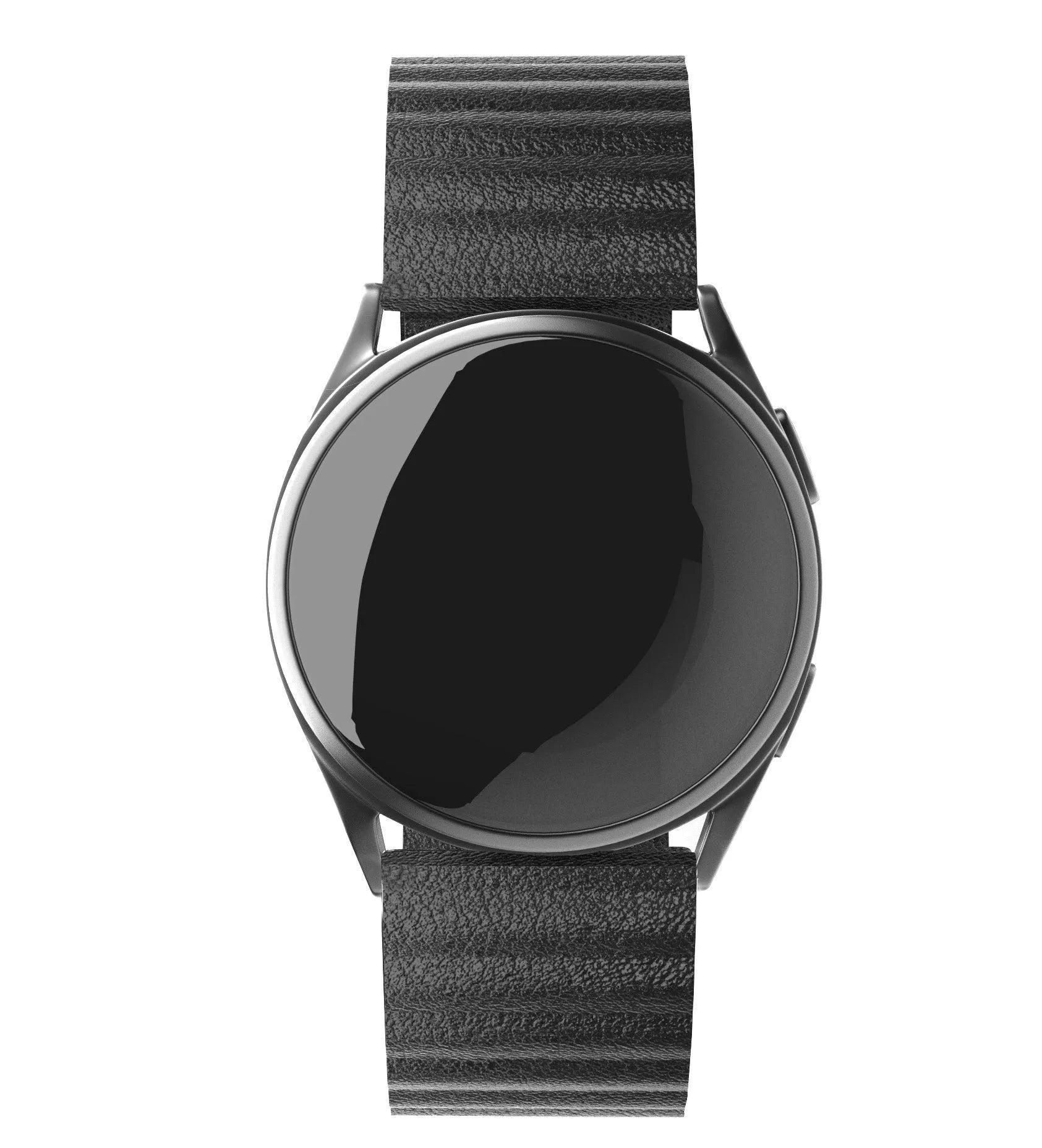 Coros Pace 3 Loop Lederarmband (Schwarz)